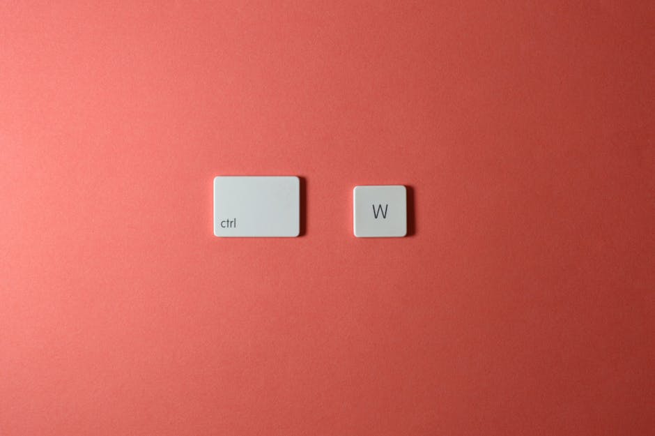 Keyboard with a delete key highlighted